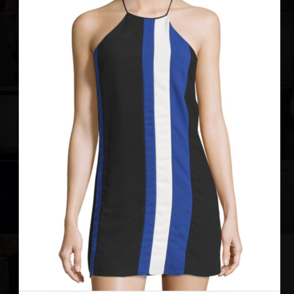Parker Denali halter mini dress